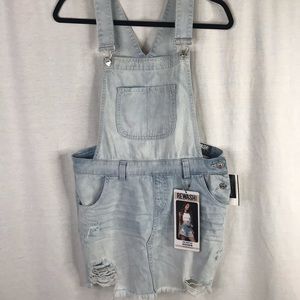 Rewash skirt overalls